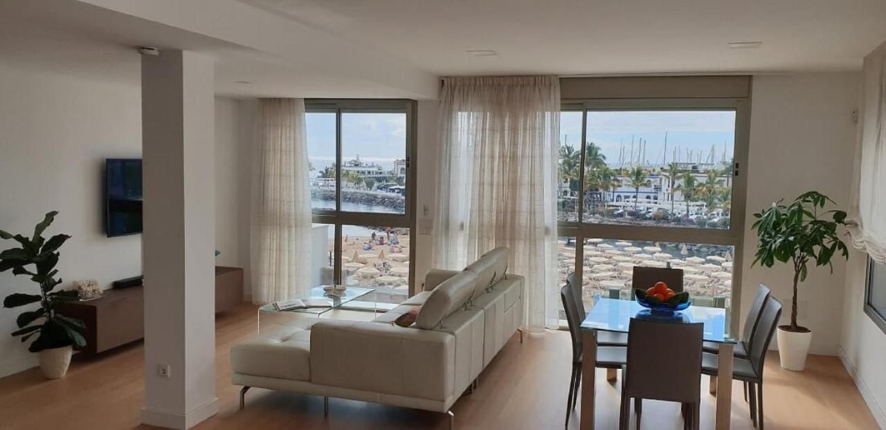 Beachfront Loft In Puerto De Mogan Exterior foto